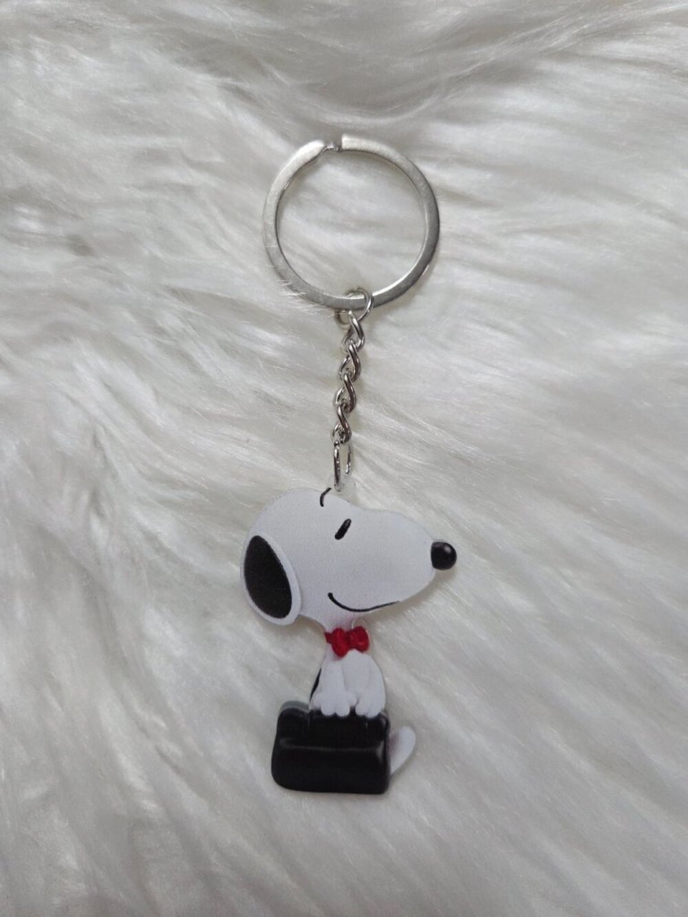 Peanuts Professor Snoopy Keychain